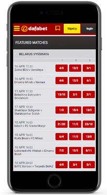 sports betting line in dafabet app on android